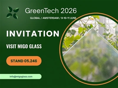 MIGO GLASS esittelee GreenTech Amsterdam 2026 -tapahtumas...