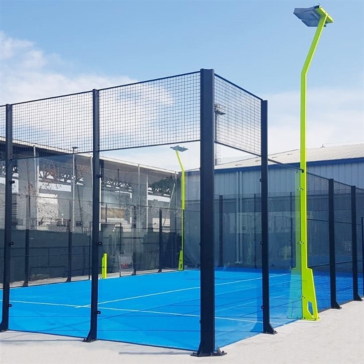 Standara padel court glass fence