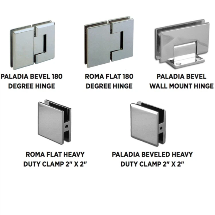Shower Glass hardware