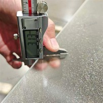 3,2 mm karkaistu erittäin kirkas aurinkolasi ja En12150