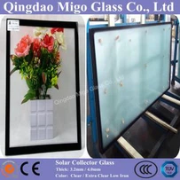 Ammatillinen valmistajan 3,2 mm Solar vedenlämmitin karkaistu lasi