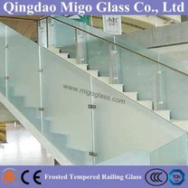 Himmeä lasitettu parvekkeen kaide