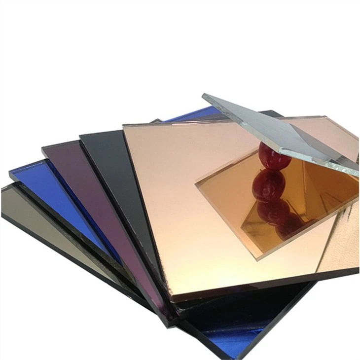 Colored Mirror Safety Glass Sheet
